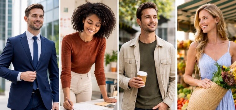 Different Clothing Choices